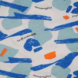 Boys Cotton Crew Neck Graphitee