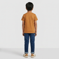 Boys Cotton Crew Neck Graphitee