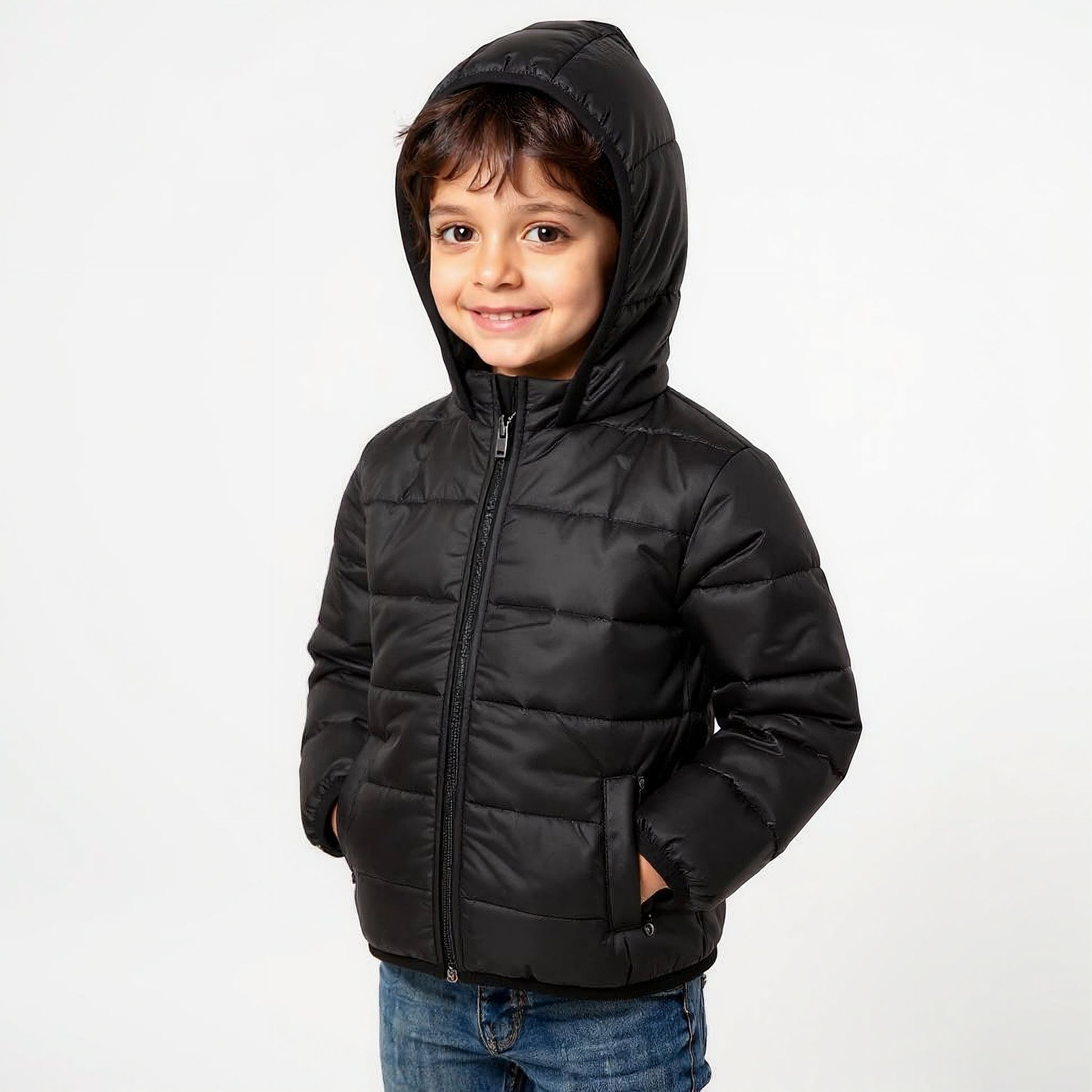 Boys Solid Jacket