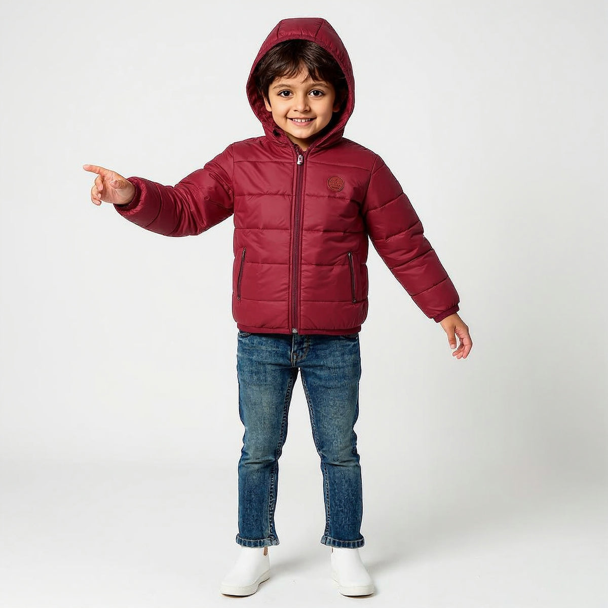 Boys Solid Jacket