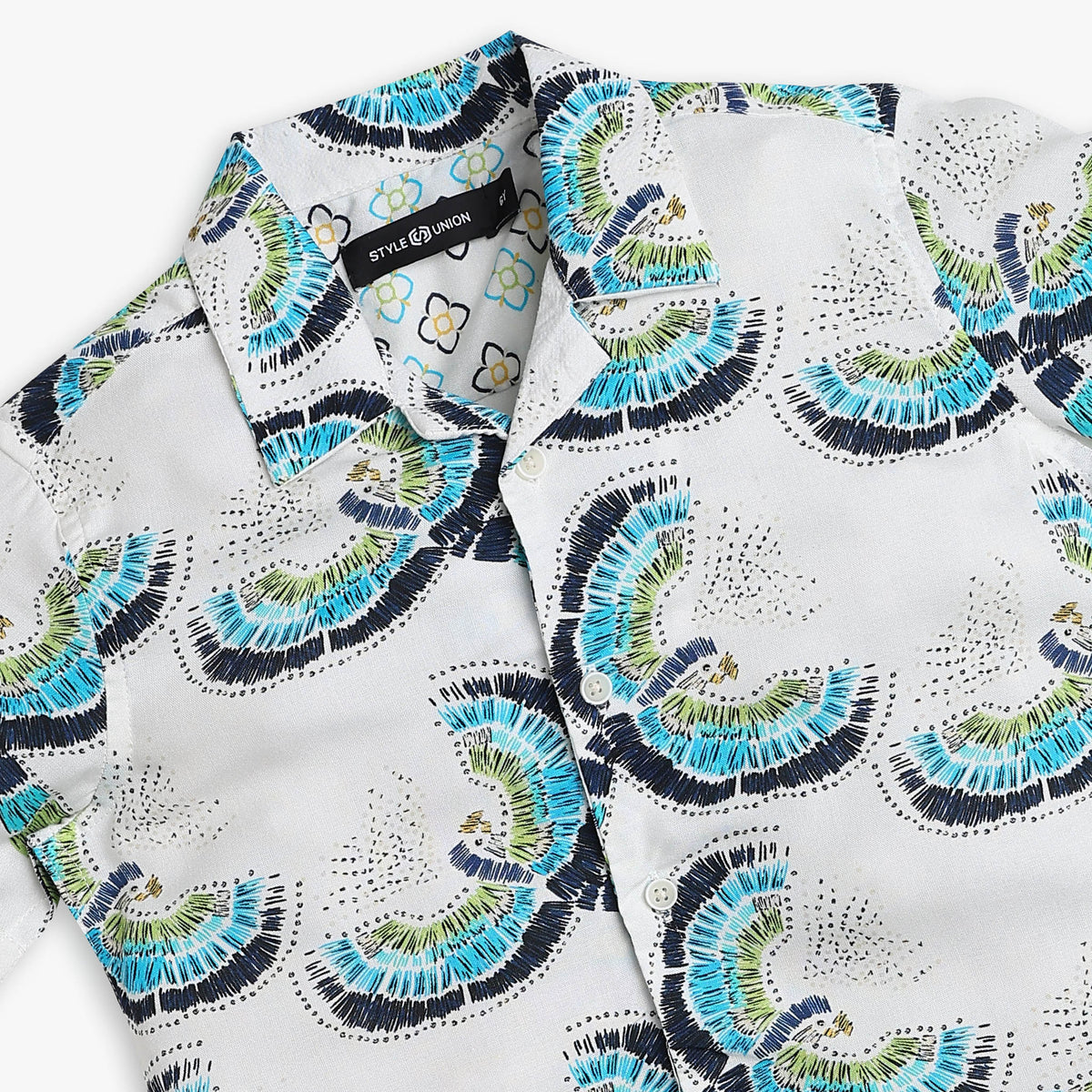 Boys Regular Fit Printed Shirt