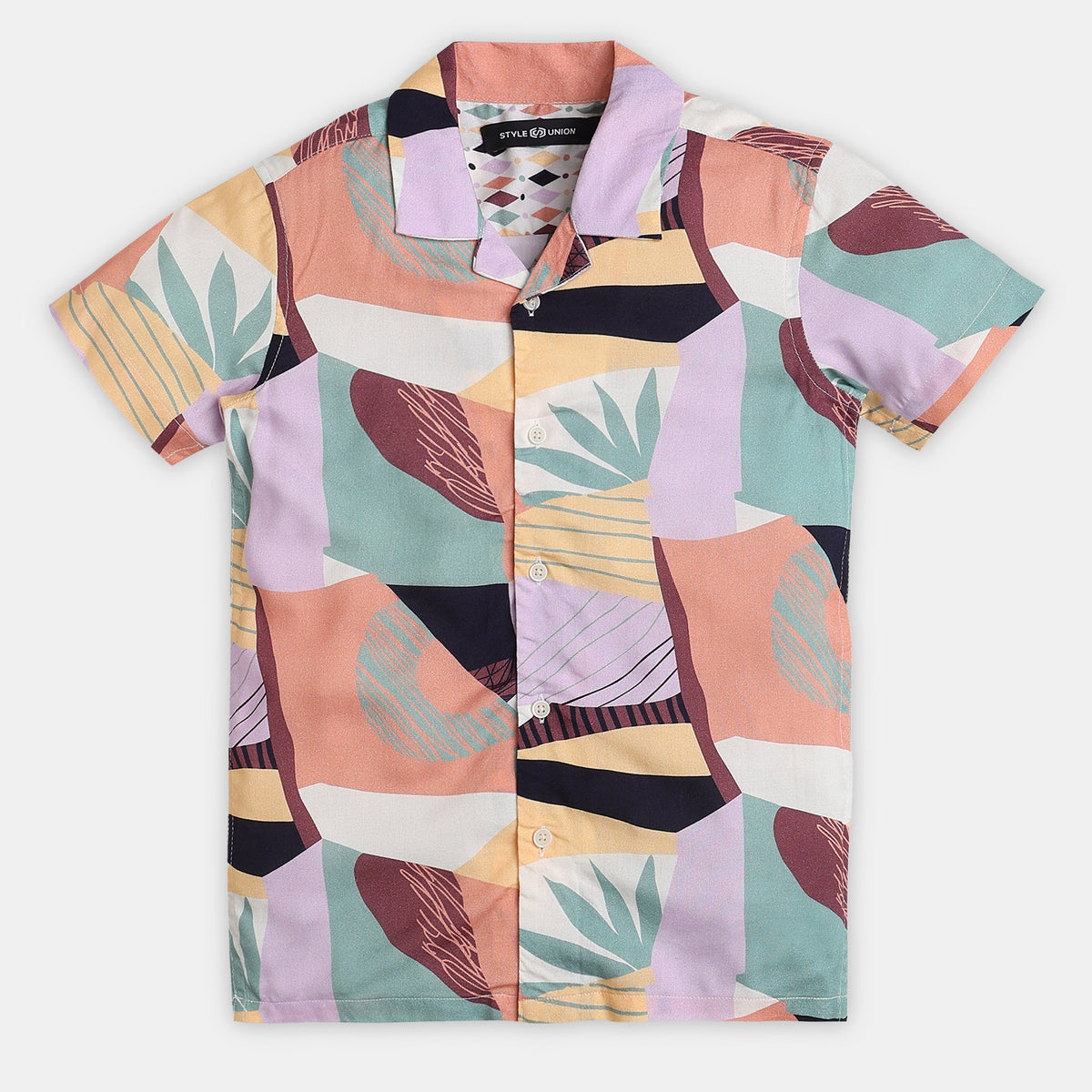 Boys Regular Fit Printed Shirt