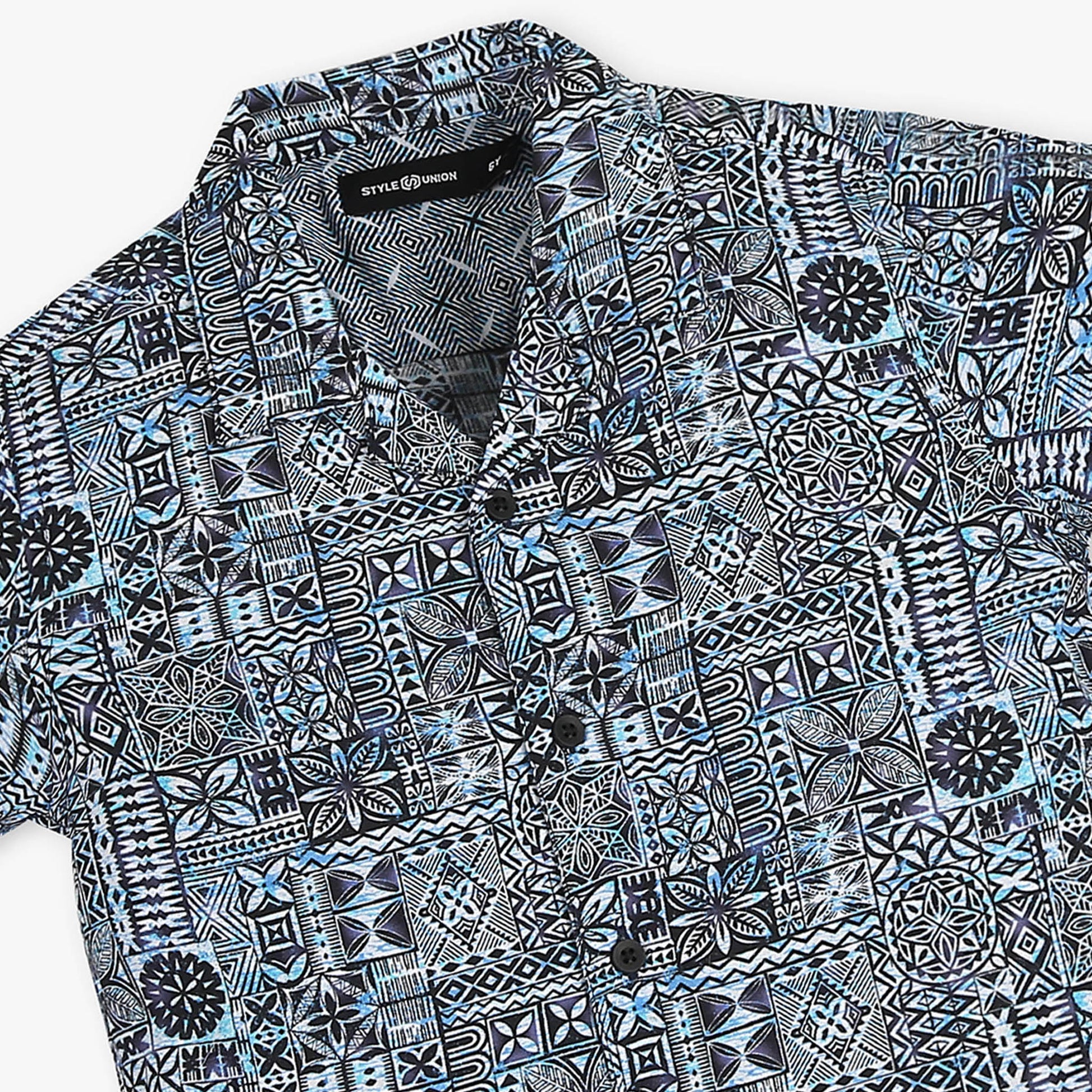 Boys Printed Retreat Shirt