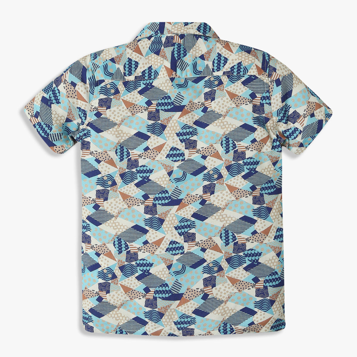 Boys Printed Half Sleeve Retreat Shirt