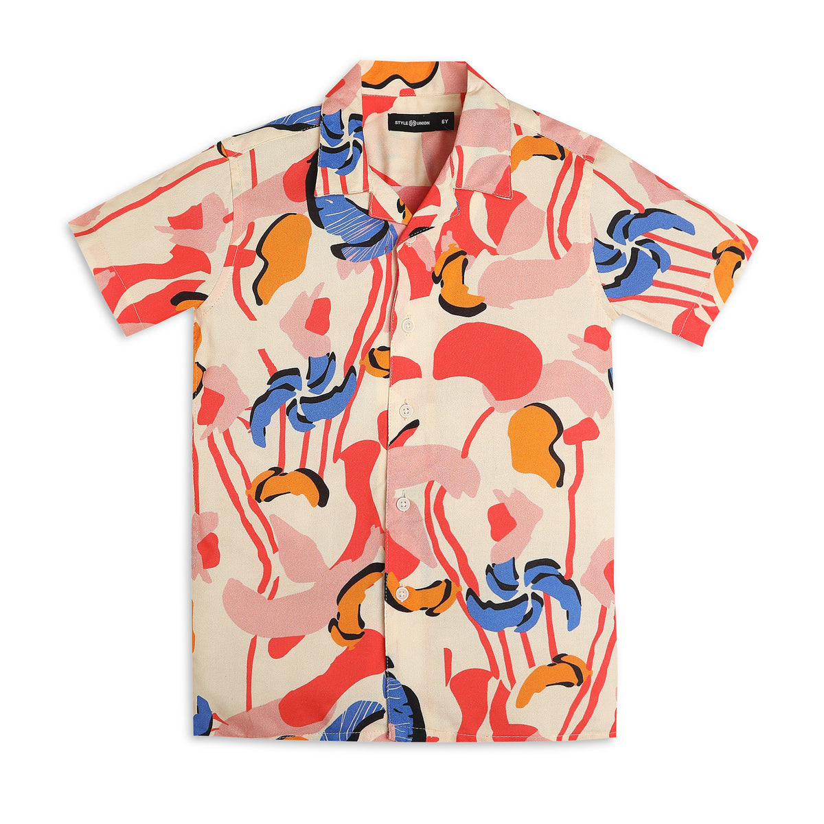 Boys Printed Retreat Shirt