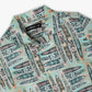 Boys Regular Fit Printed Camp Collar Half Sleeve Shirt