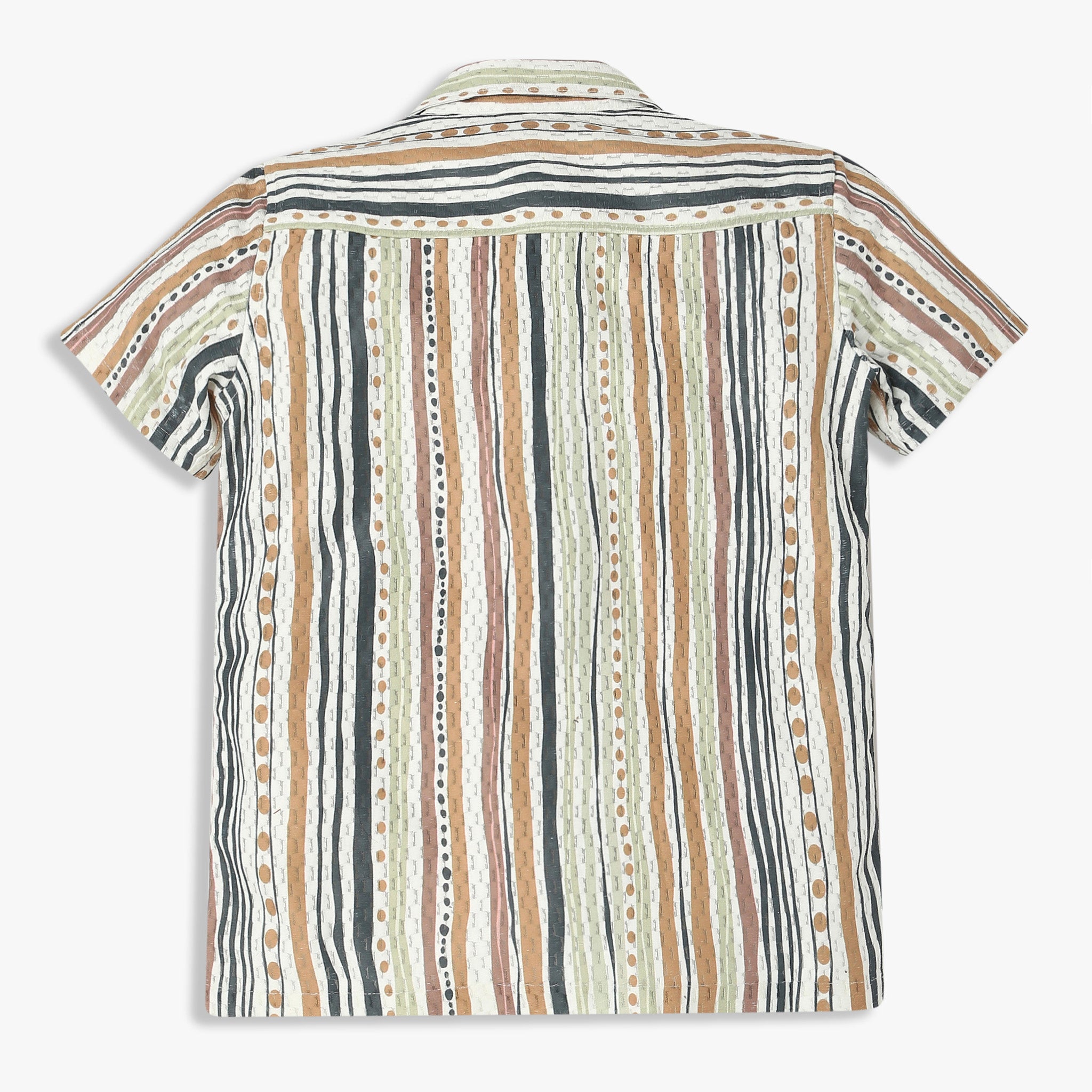 Order Now Boys Print Camp Collar Regular Fit Casual Wear Shirt by Style Union