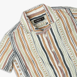 Order Now Boys Print Camp Collar Regular Fit Casual Wear Shirt by Style Union