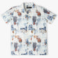 Boys Printed Cuban Shirt