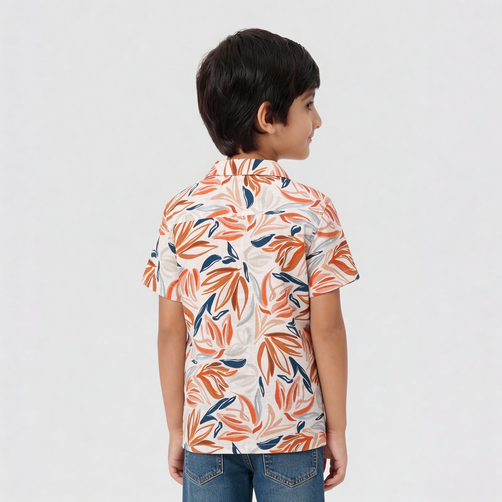 Rayon Printed Half Sleeve Shirt