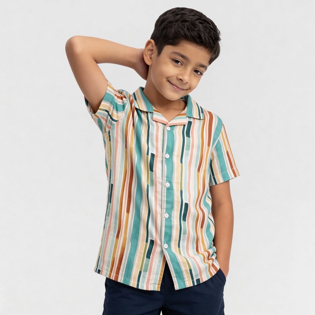 Rayon Printed Half Sleeve Shirt