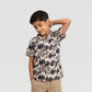 Boys Printed Camp Collar Shirt