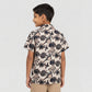 Boys Printed Camp Collar Shirt