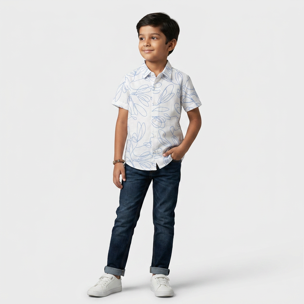 Boys Printed Shirt