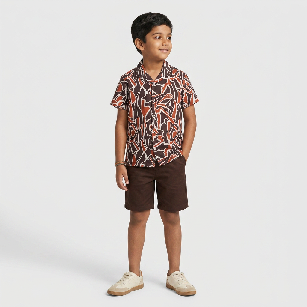 Boys Printed Shirt