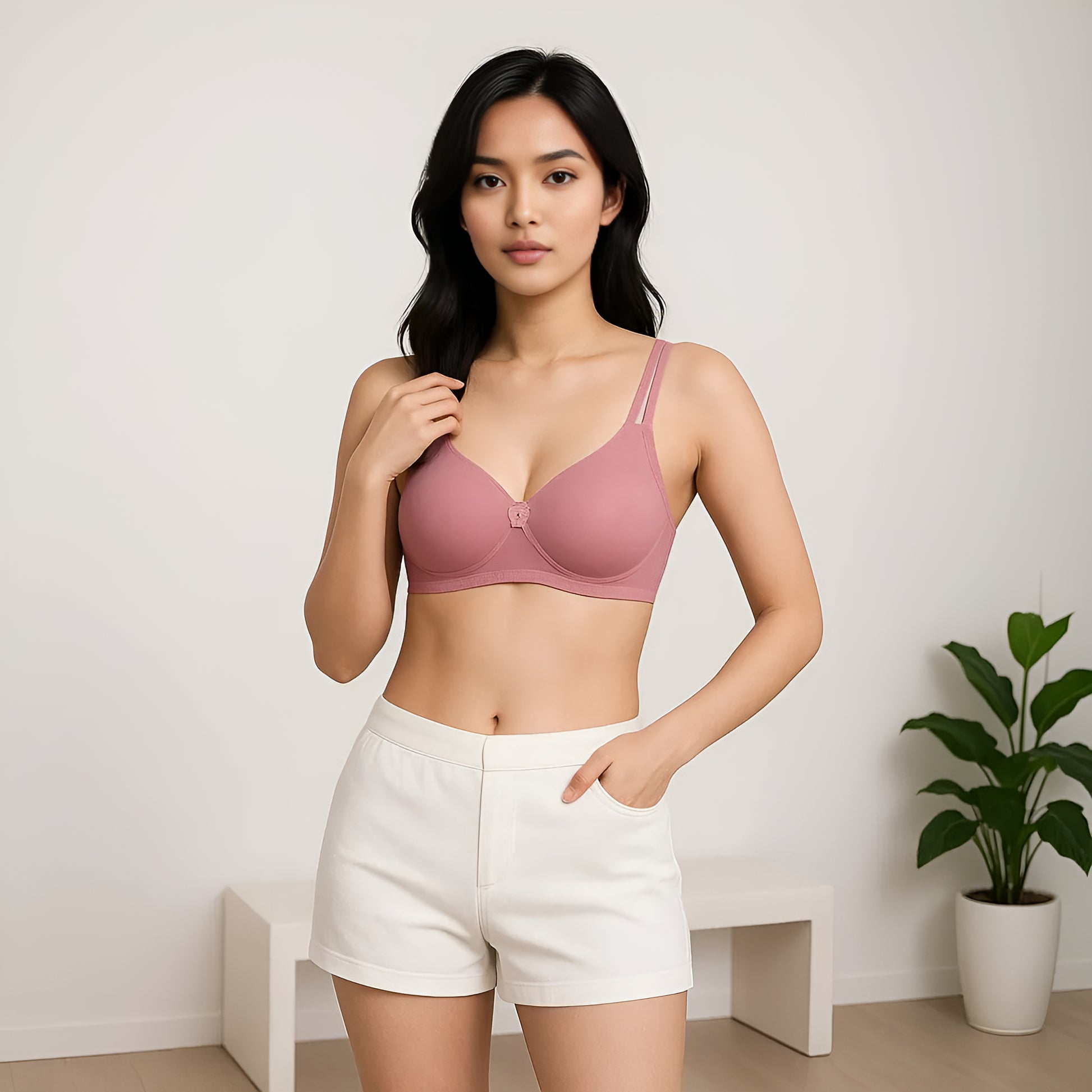 Buy - Full Coverage Nylon Bra - Style Union