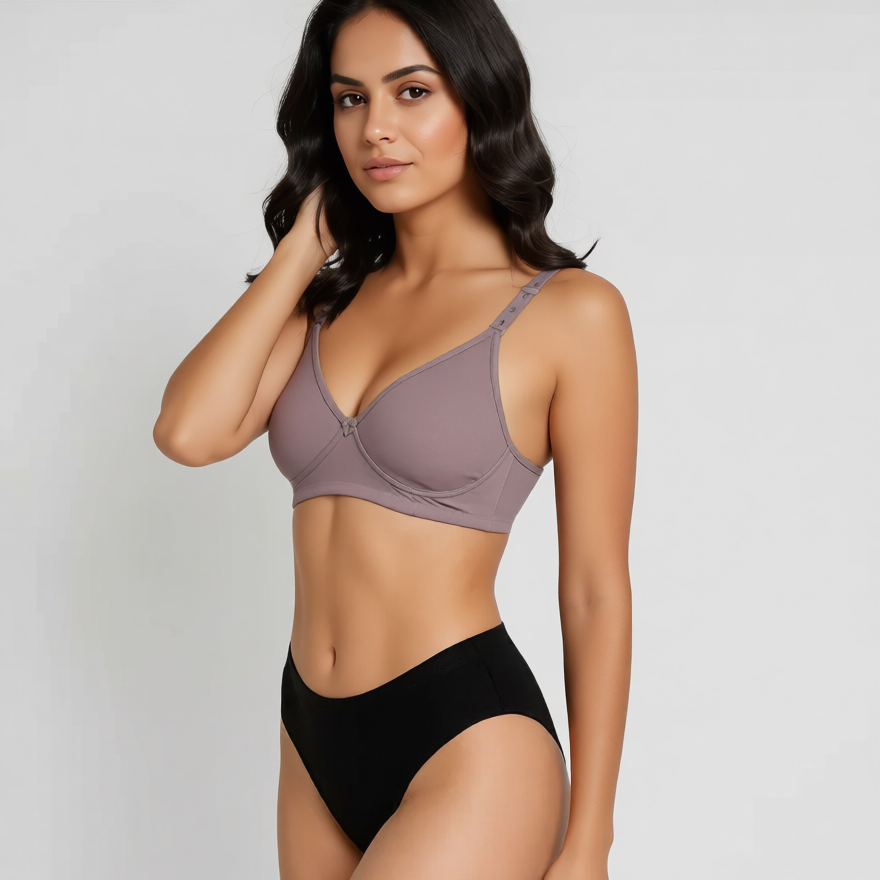 Plain Full Coverage Bra
