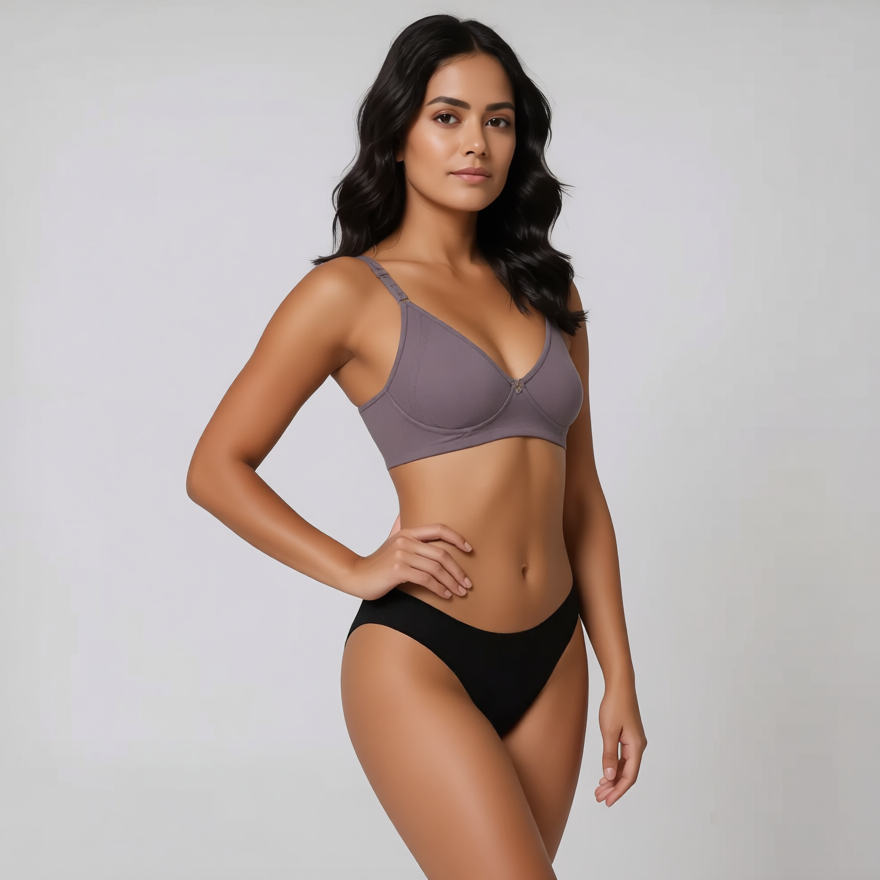 Plain Full Coverage Bra