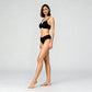 Full Coverage Padded With Shiny Strap Bra