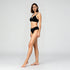 Full Coverage Padded With Shiny Strap Bra