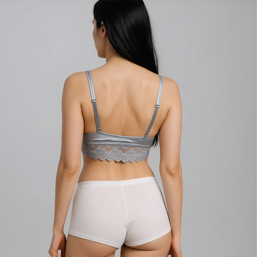 Plain Full Coverage Strapless Bra
