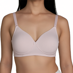 Plain Full Coverage Strapless Bra