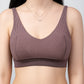 Seamless Beginner Cami With Plunge Neck Line Bra