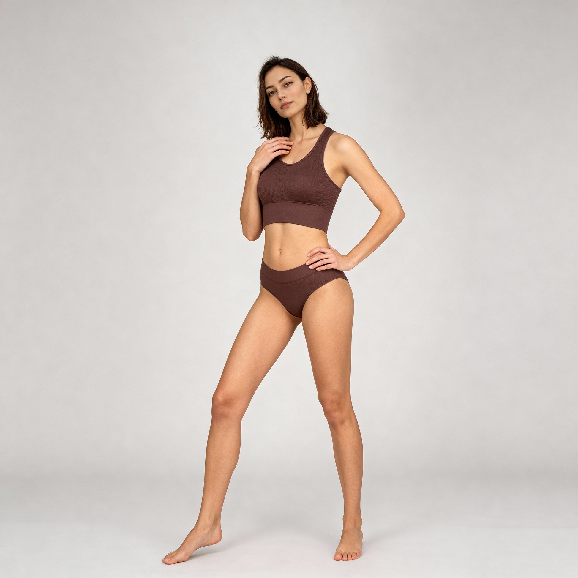 Full Coverage Seamless Racer Back Bra