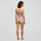 Full Coverage Seamless Ribbed Cami With Pads Bra