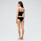 Full Coverage Seamless Ribbed Cami With Pads Bra