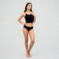 Full Coverage Seamless Ribbed Cami With Pads Bra