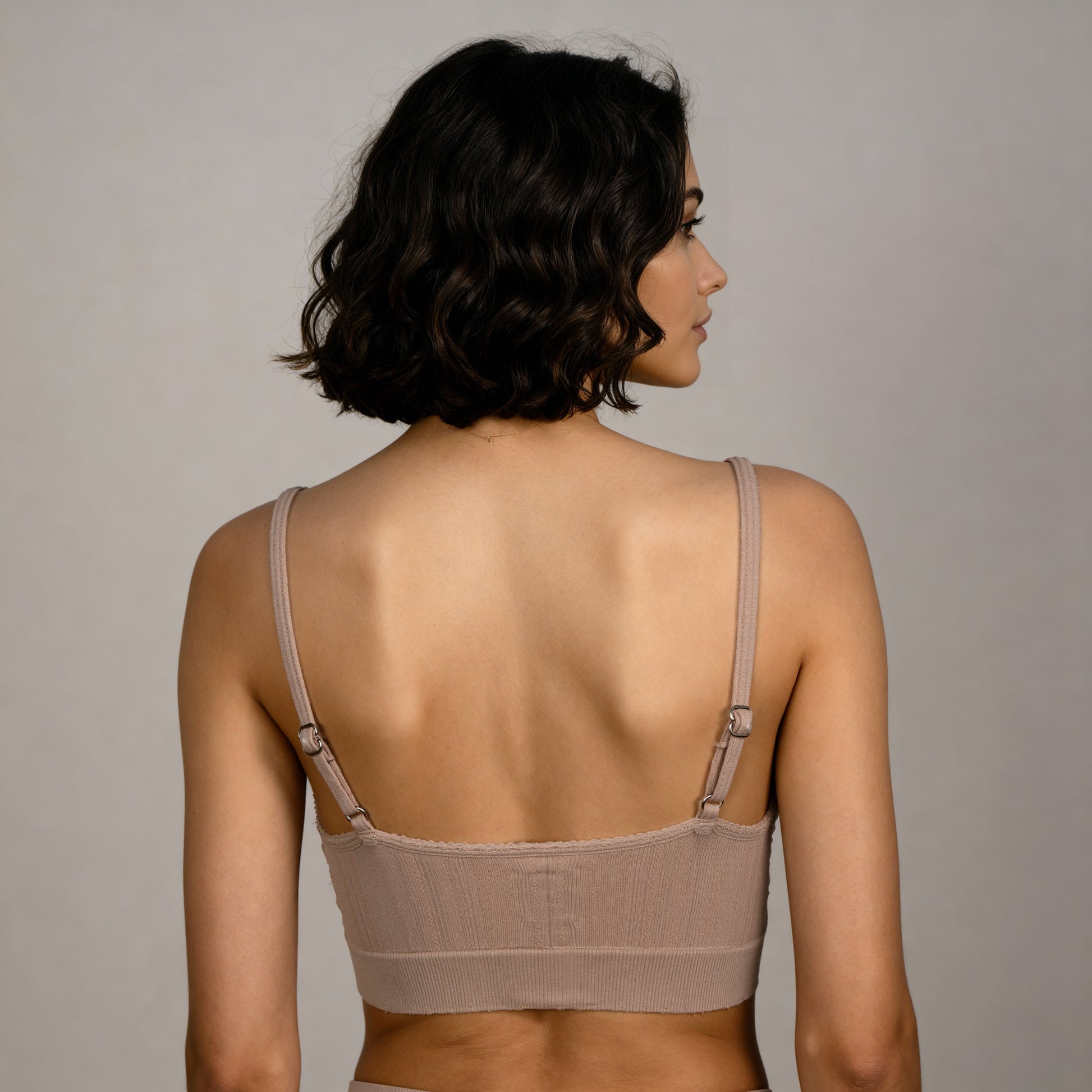 Full Coverage Seamless Beginner Pointelle Bra