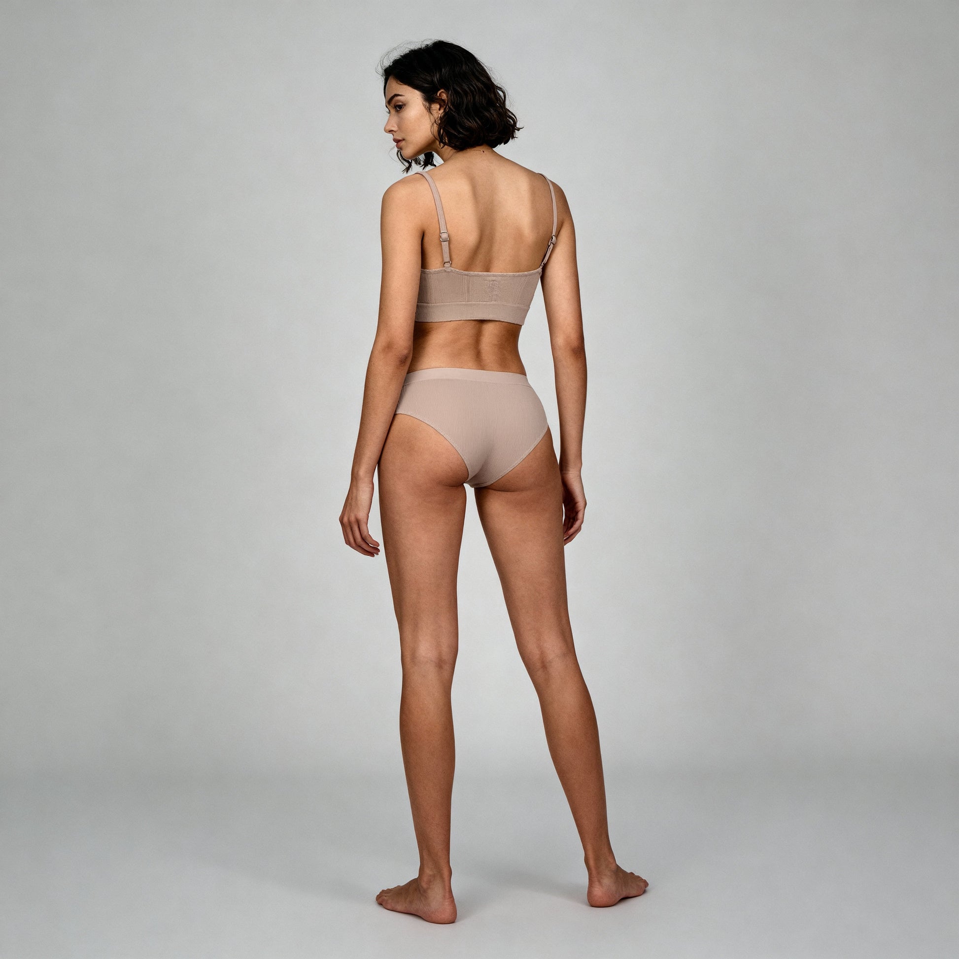 Full Coverage Seamless Beginner Pointelle Bra
