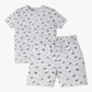 Boys Crew Neck Full Length Sleeve All Over Printed Sleepwear Set