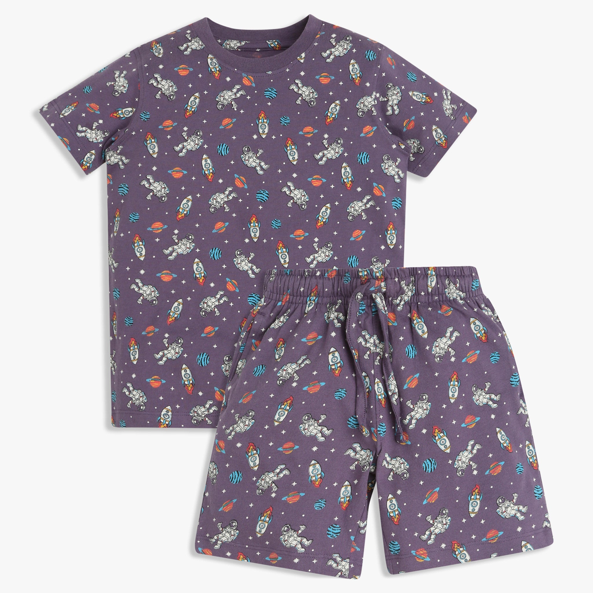 Boys Half Sleeve Tee & Shorts Sleepwear Set