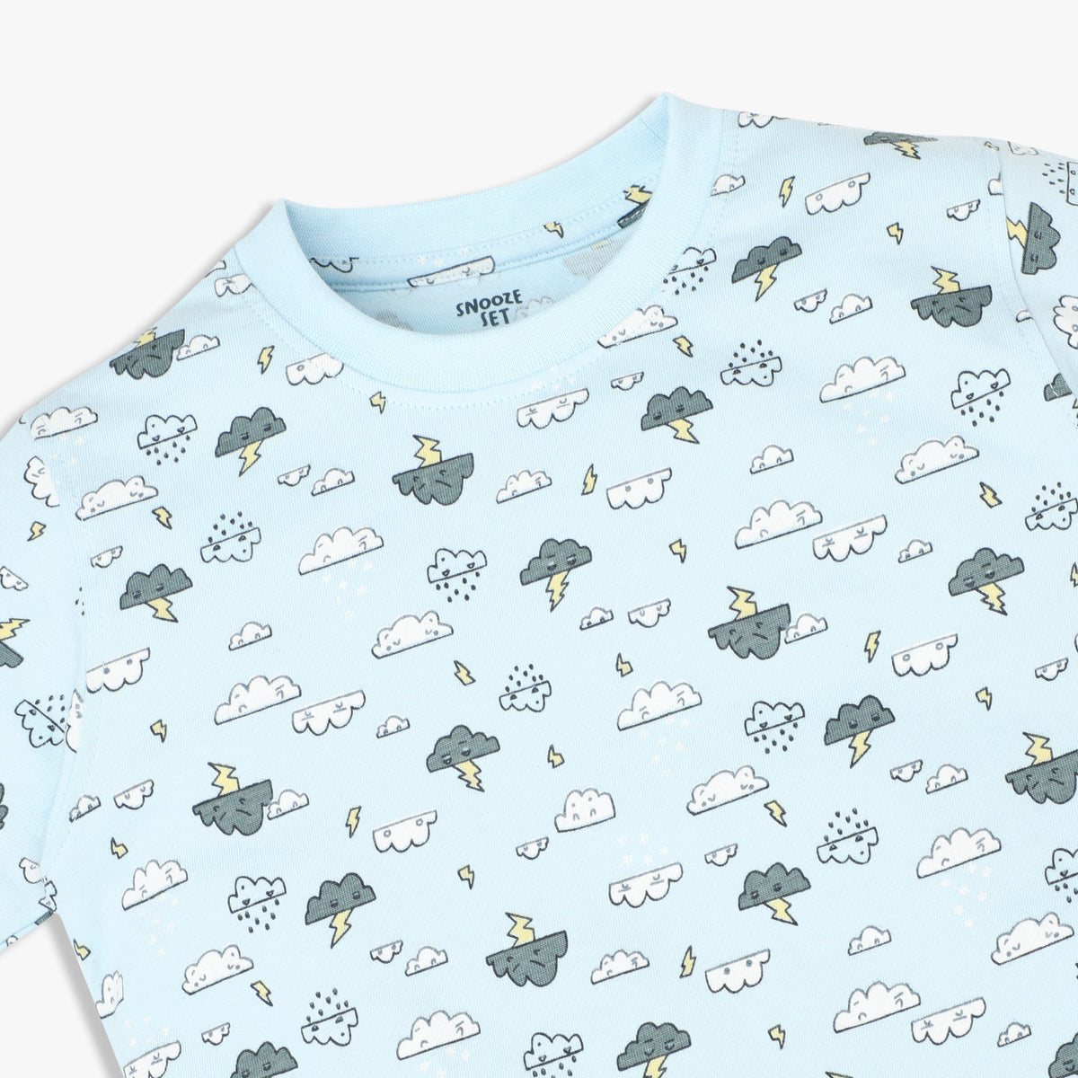 Boys Snooze Set Half Sleeve Tee & Shorts
