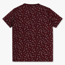 Boys All Over Print Sleepwear T-shirt with Short Set