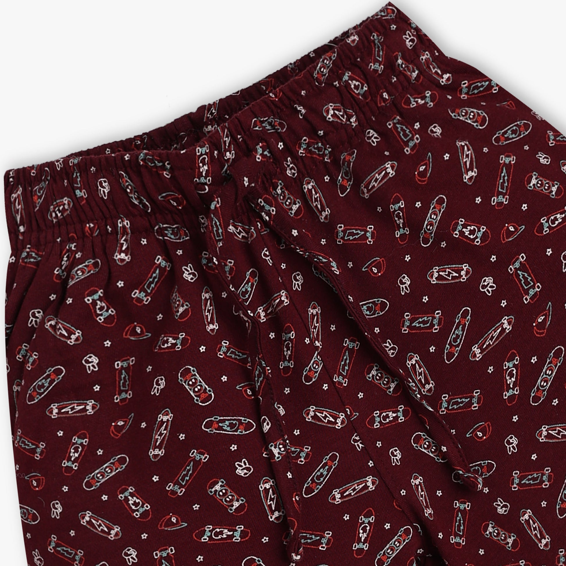 Boys All Over Print Sleepwear T-shirt with Short Set