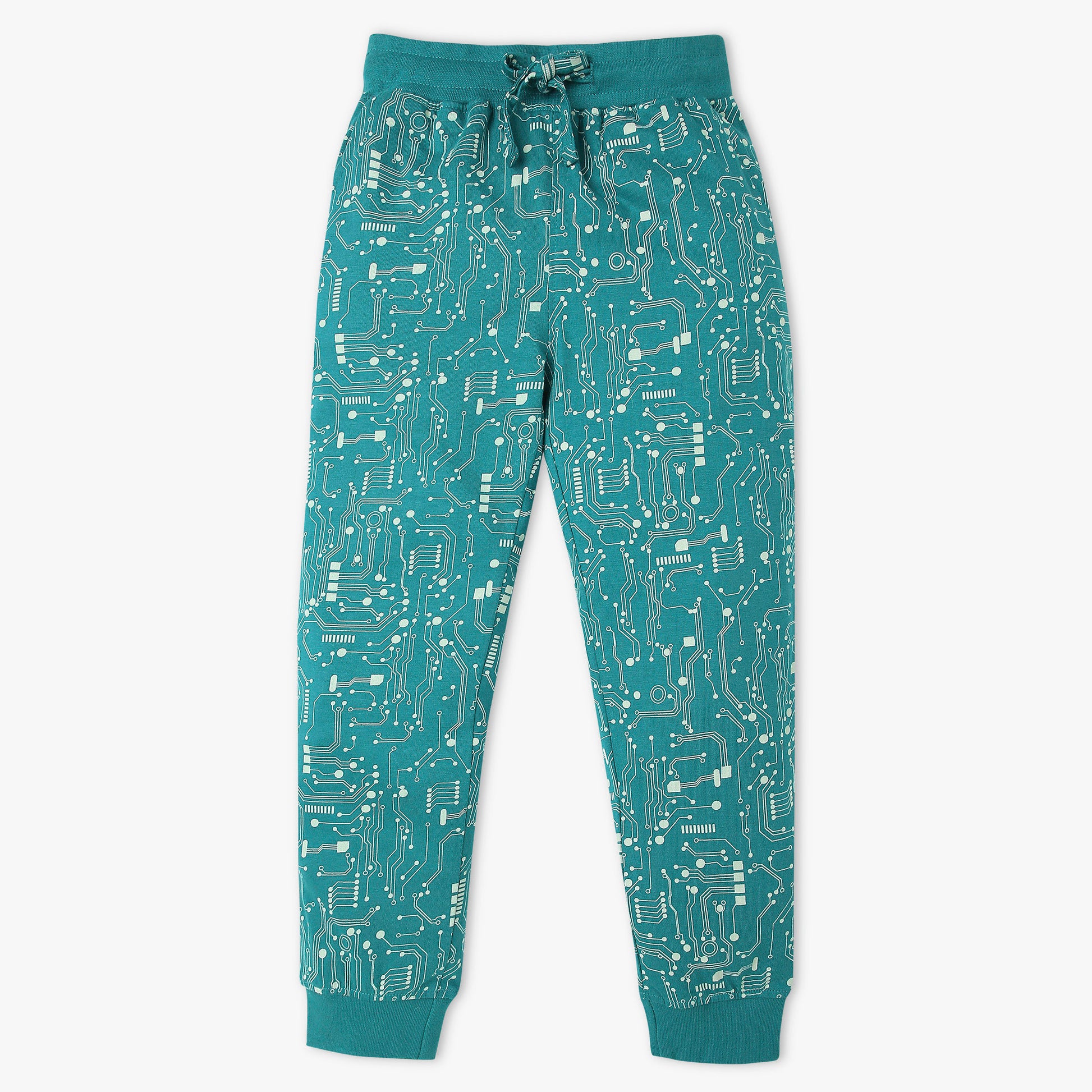 Boys Cotton T-Shirt with Trackpant Sleepwear Snooze Set