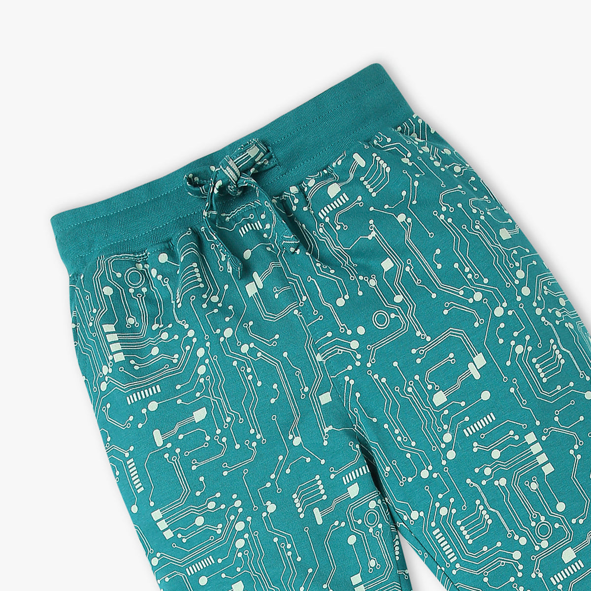 Boys Cotton T-Shirt with Trackpant Sleepwear Snooze Set