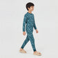 Cotton Printed Full Sleeve T-Shirt with Track Pant Sleepwear Set
