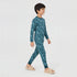 Cotton Printed Full Sleeve T-Shirt with Track Pant Sleepwear Set