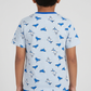Boys Cotton Printed T-Shirt with Shorts Sleepwear Set