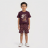 Boys Cotton Printed T-Shirt with Short Set