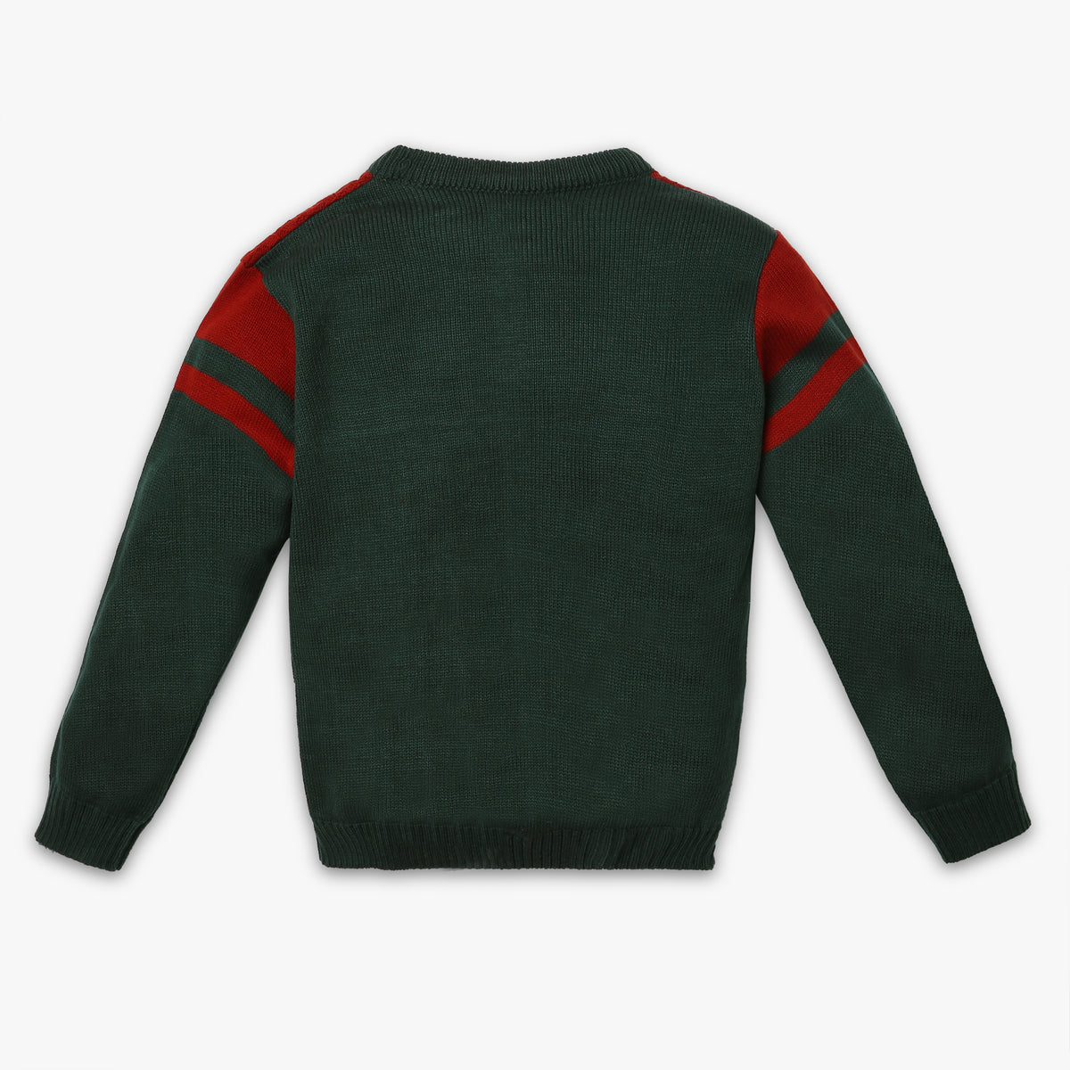 Boys Regular Fit Solid Sweater