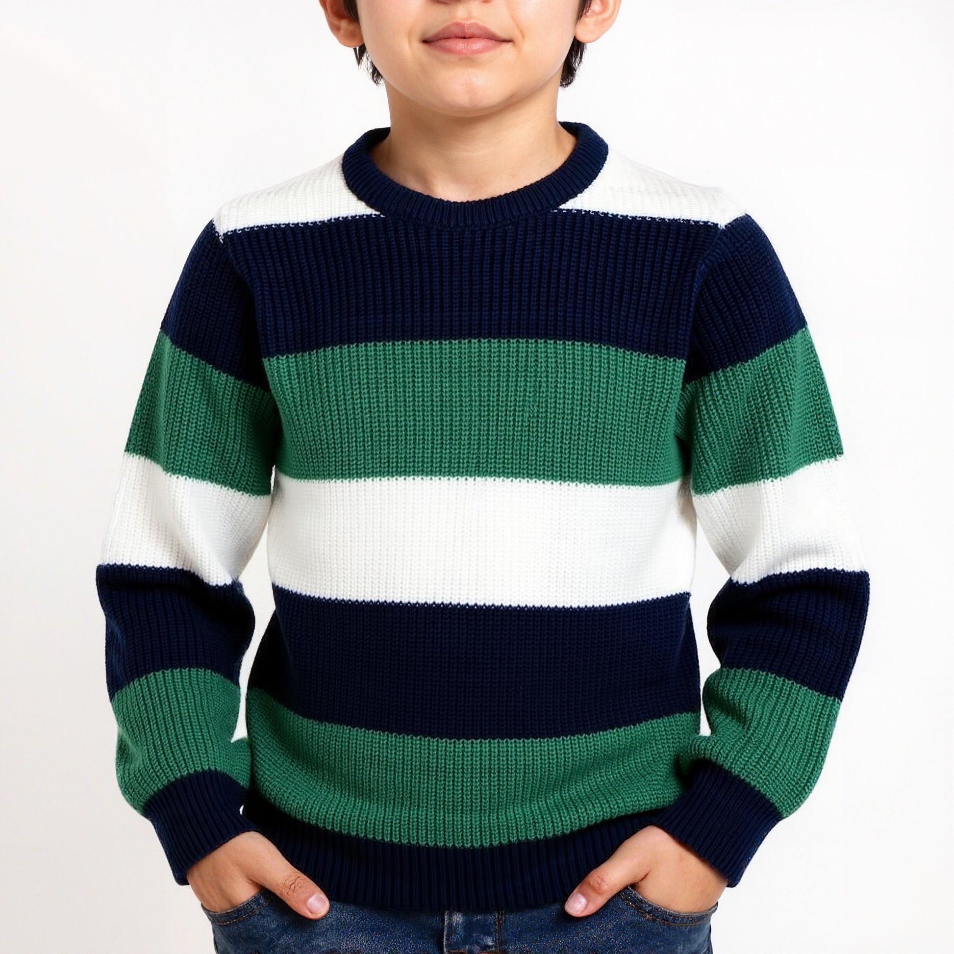 Boys Structured Sweater