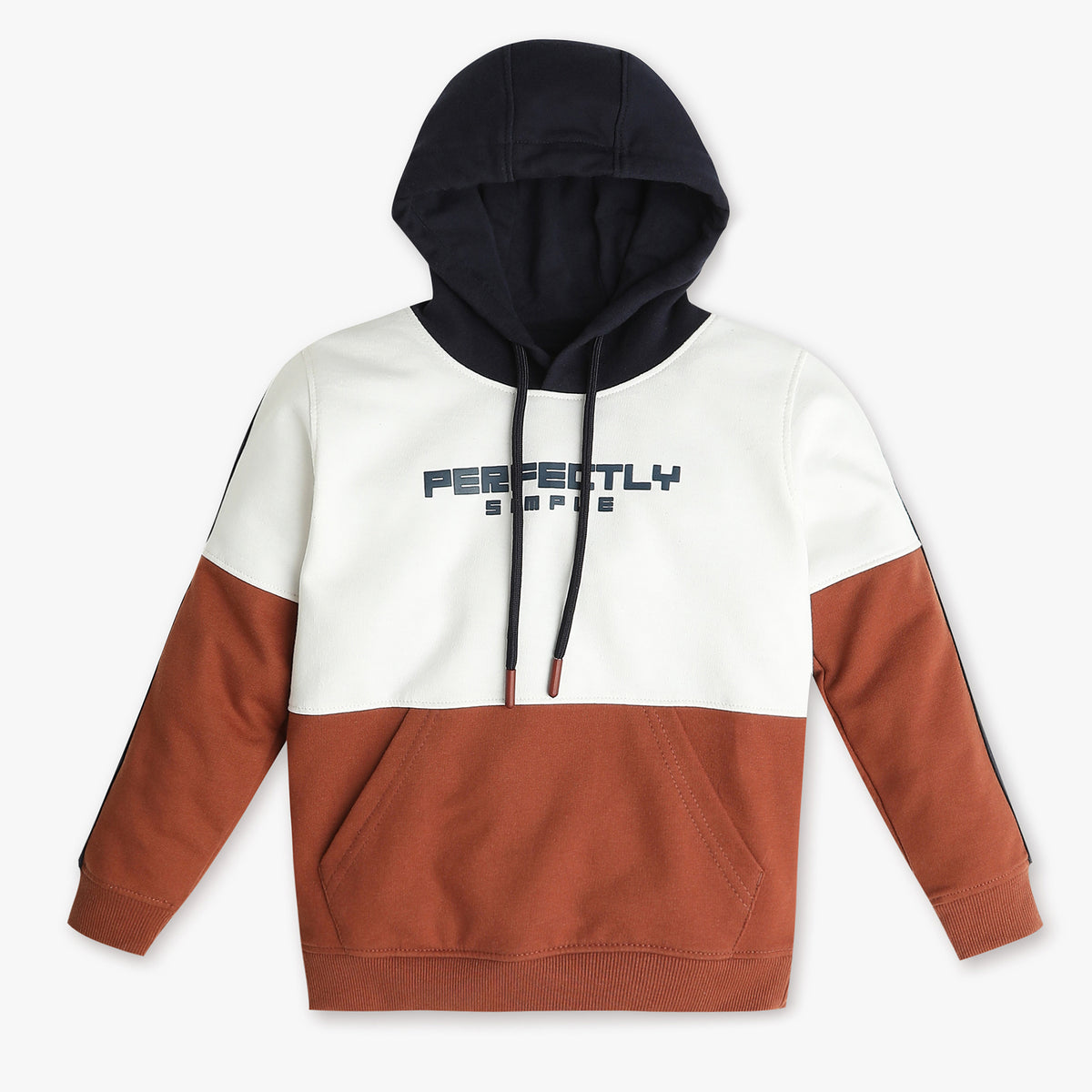 Boys Cut and Sew Hoodie Pop Sweat Tee