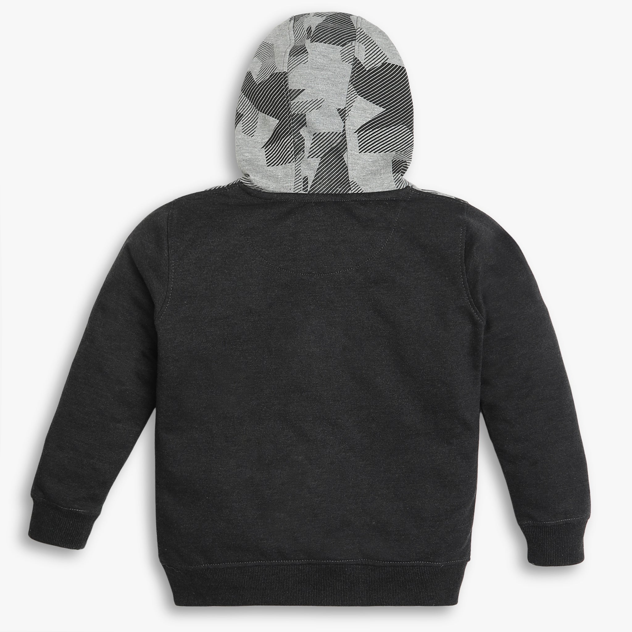 Boys Regular Fit Cut And Sew Sweat Tees