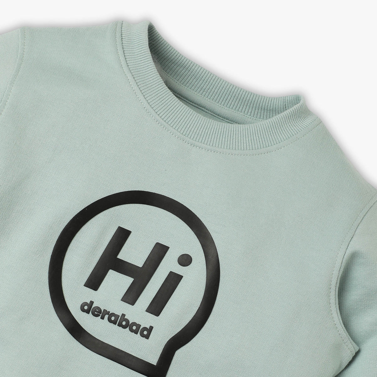 Boys Regular Fit Crew Neck Printed Sweat Tee