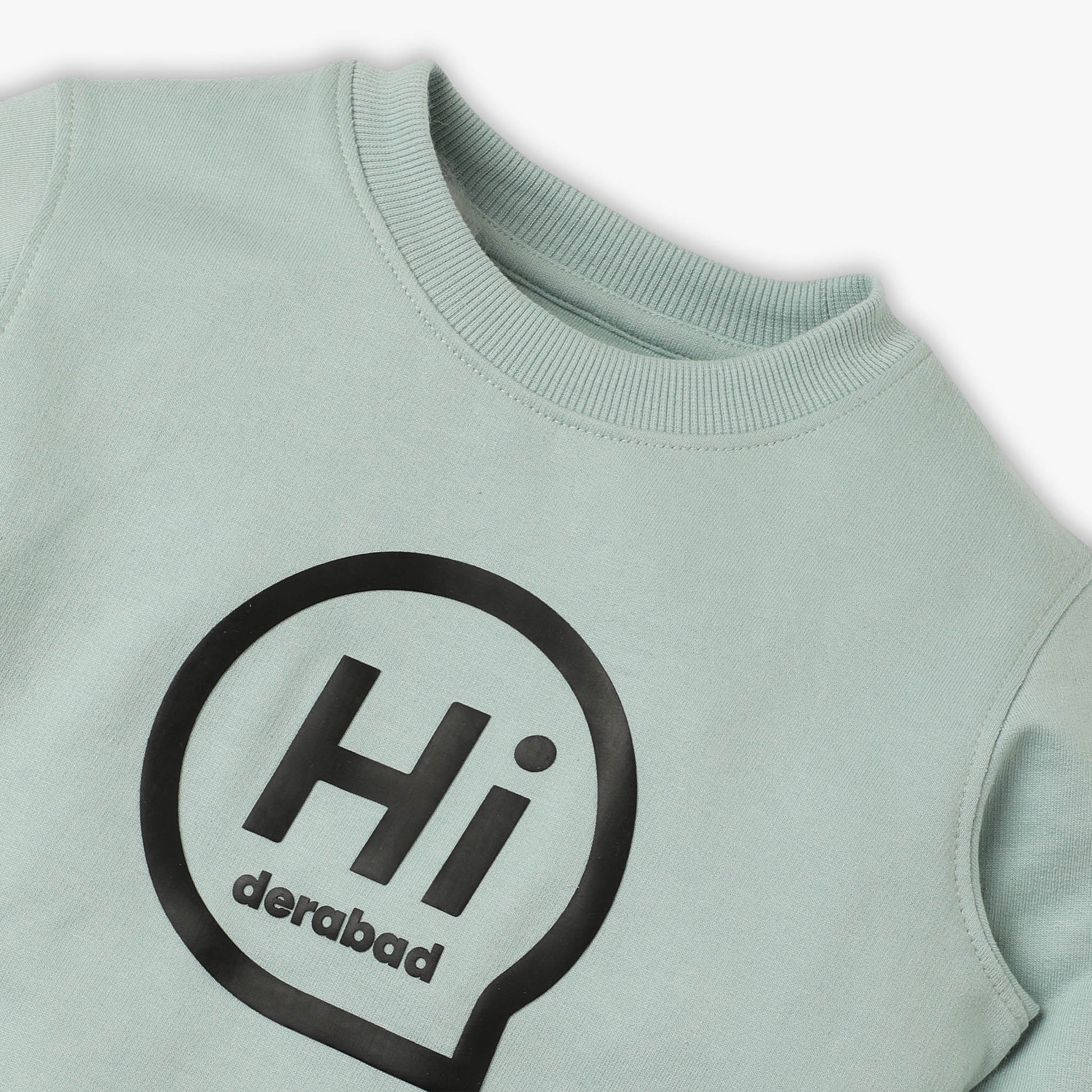 Boys Regular Fit Crew Neck Printed Sweat Tee